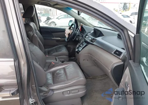 2011 Honda Odyssey Ex-L from USA, damaged, VIN 5FNRL5H60BB039566